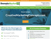 Tablet Screenshot of creativemarketingconcepts.com