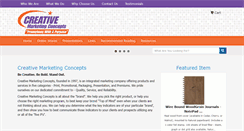 Desktop Screenshot of creativemarketingconcepts.net